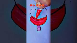 25million Satisfying creative art #trending #art #drawing #   painting  short painting art