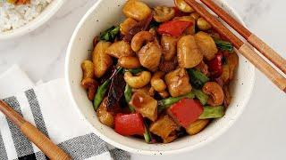 Classic Cashew Chicken Stir Fry - Thai Style