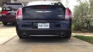 Srt8 with flowmaster mufflers instead of resonaters, blastin bobs suitcase muffler delete