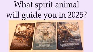 Pick a card  What spirit animal will guide you in 2025? 