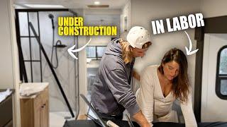 The Baby Couldn't Wait!!! Labor Hits During our RV Reno! | VLOG 268