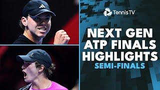 Fonseca Battles Van Assche; Michelsen vs Tien | Next Gen ATP Finals Highlights Day 4