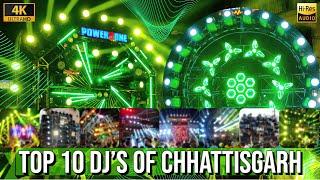 TOP 10 DJS OF CHHATTISGARH 2023 | ULTRA HD SOUND | CG04 LIVE