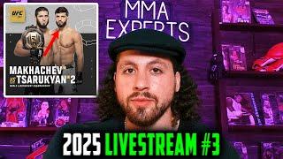 UFC 311, STRICKLAND'S ANTI-ISLAM RANT, DAGESTAN VS IRELAND, DERN VS RIBAS PREDICTIONS - LIVESTREAM