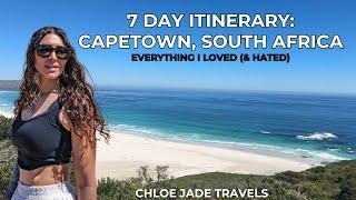 Everything I loved (& hated) in CAPE TOWN, SOUTH AFRICA