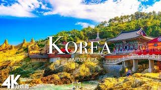 FLYING OVER KOREA (4K UHD) - Relaxing Music Along With Beautiful Nature Videos - 4K Video Ultra HD