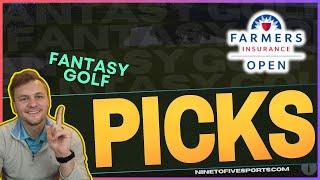 PGA DFS: Farmers Insurance Open 2024 [Core Plays, Profitable Approach, Values - Draftkings]