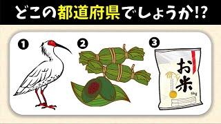 【都道府県クイズ】簡単・面白い！3つのヒントから都道府県名を連想しよう【全10問】