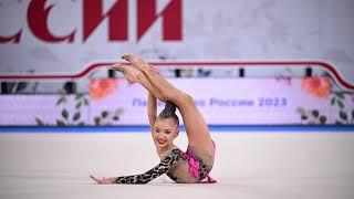 Ksenia Savinova Free hands Juniors Nationals AA 2023