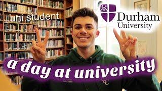 A DAY IN THE LIFE AT UNI (before coronavirus) durham university vlog