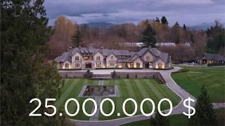 Inside a $25 Million Vancouver Mansion | Luxury Home Tour in Canada