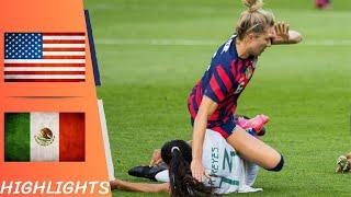 USA vs Mexico | Friendly International Women - Highlights All Goals 05/07/21 Game 2