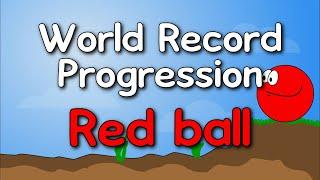 Red Ball - World Record Progression (Speedrun History)