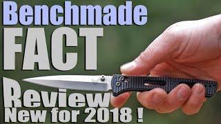 Benchmade Fact knife Review.  One of Benchmades best new Every Day Carry knives for 2018