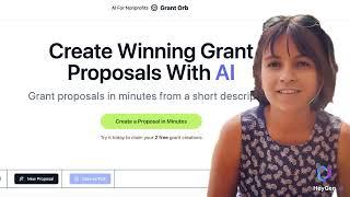 Create Grant Proposals in Minutes with GrantOrb AI