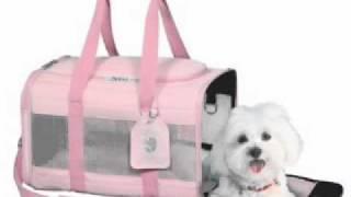 Sherpa Passion Deluxe Original Pink Pet Dog Cat Carrier Medium 18"l X 10.5"h X 11" W