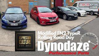 Modified FN2 Type R - Rolling Road Day @DynodazeHondaTuners