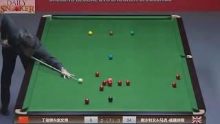 Ronnie O'Sullivan & Mark Williams (TEAM) play a superb 131 total clearance