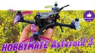  HOBBYMATE Asteroid 3 - Быстрый FPV Квадрокоптер Ниже 250 грамм! + Сумка для Аккумов!