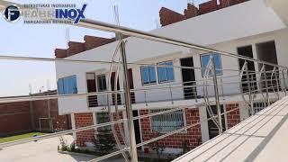 PASAMANOS, BARANDAS Y BALCONES DE ACERO INOXIDABLE PROYECCIÓN, FABRICACIÓN Y EJECUCIÓN GARANTIZADA