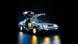 Sound + Remote Control Light Kit For Back to the Future Time Machine 10300