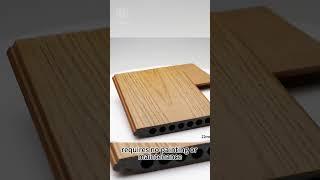 why choose wpc seamless decking?look at this! #wpc#hoyeah #decking #deckingfactory