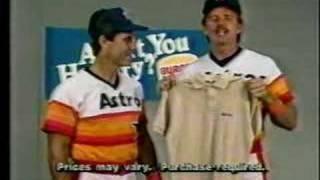 Houston Astros and Burger King Commercial