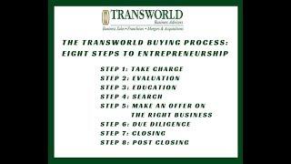 Step 1 to Buying A Business In Florida with Michael Shea of Transworld Business Advisors