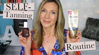 My Self Tanning Routine | How to Layer Self-Tanner with Skin Care!