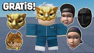 ¡RÁPIDO! CONSIGUE FÁCIL 5 ITEMS GRATIS DEL JUEGO DEL CALAMAR 3 EN ROBLOX | Evento Netflix