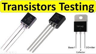 How to test transistor with multimeter: THT transistor testing