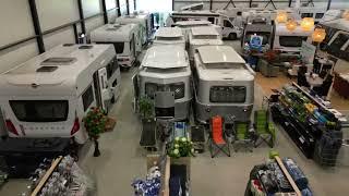 Grooste camping shop in Fleveland ACB caravans met Berger-camping