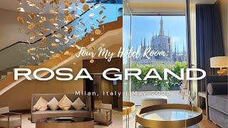 Tour My Hotel Room: Rosa Grand in Milan, Italy (May 2023)