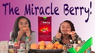 Miracle Berry Taste Test!! [Chrysantilus]