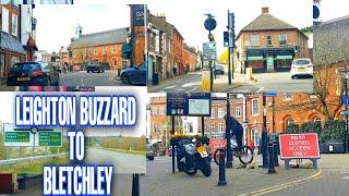 LEIGHTON BUZZARD ROAD TOUR TO BLETCHLEY TOWN CENTER