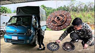 Journey go 100km to rescue, repair and replace clutch discs for trucks in highland areas