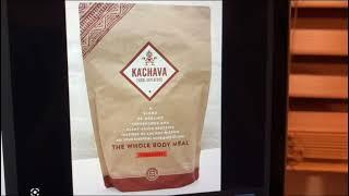 #413 Kachava ka’chava review vs raw meal vs Purium power shake multi vitamin protein organic powders