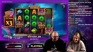  Best Moments from Slotsjudge Stream: Krista's & Pauls' Big  Free Spins Round | Roaming Kraken