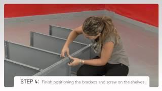 MODULAR shelving: VERSATILE SYSTEM - Assembly instructions