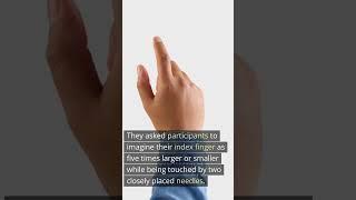 Thought Power: Altering Tactile Perception With the Power of Imagination - Neuroscience News #shorts