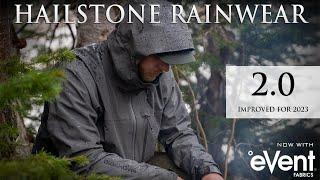 BlackOvis Hailstone 2.0 Rain Jacket and Rain Pant for Hunting