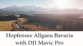 Hopfensee Allgaeu Bavaria filmed with DJI Mavic Pro