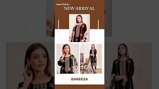 BAREEZA VELVET DRESS #fashion #youtubeshorts #ytshorts#shorts#ismailfabrics