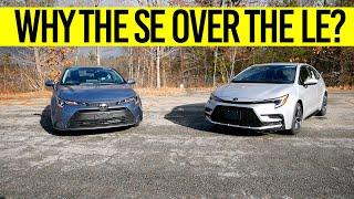 2025 Toyota Corolla SE Review - Worth The Extra $2500 Over The Corolla LE?