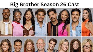 Big Brother Season 26 (2024) Cast