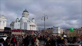 Helsinki “Peli Poikki” Anti-racism Demonstration Finland ️ 160924