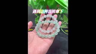 不过四位数的手串，大家会喜欢？ #翡翠 #jewelry #紫翡翠 #玻璃翡翠 #crystals #翡翠平安扣 #diy #jewellery #翡翠牌子 #beads