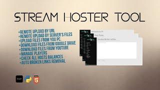 Stream Hoster Tool - Automation Tool