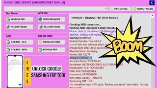 Easy Samsung FRP Tool 2024 Android 12/13/14 Latest Security | All Samsung FRP Unlock Tool