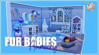 Fur Babies Nursery || The Sims 4 Room Build #Shorts